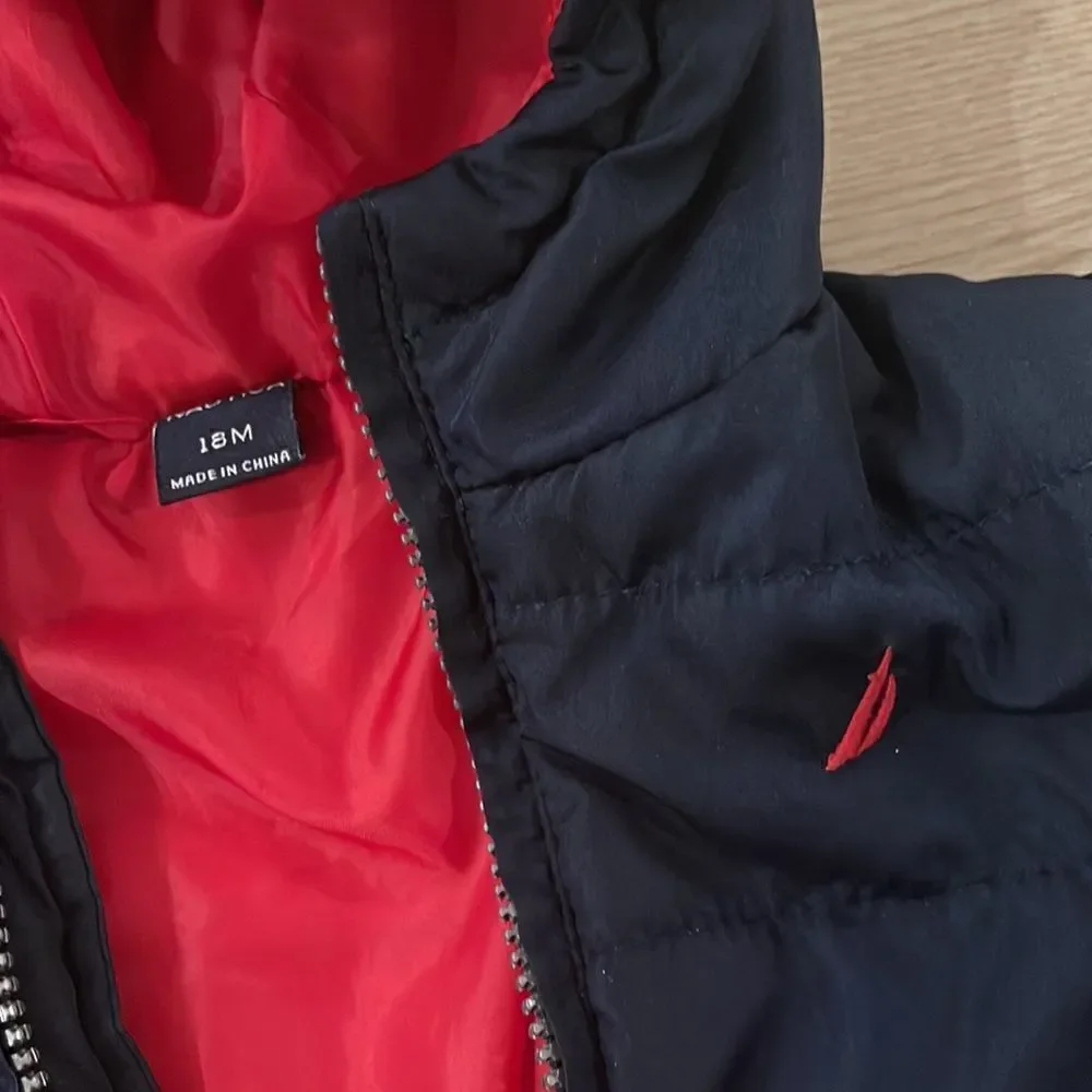 Nautica Puffer Jacket Navy 18 months